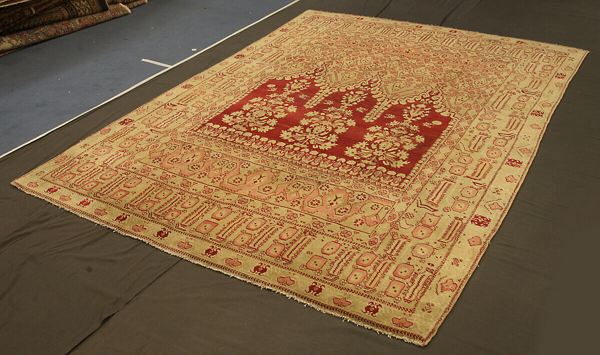 Teppich Indisch Antiker Agra n°:46123691